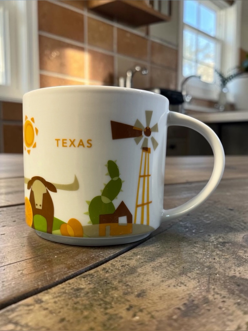 STARBUCKS TEXAS YOU ARE HERE COLLECTION 14 OZ COFFEE MUG 2017
